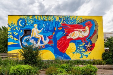 Graffiti „Drzewo marzeń”