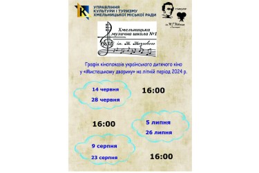 У Мистецькому дворику відбудуться покази українського дитячого кіно