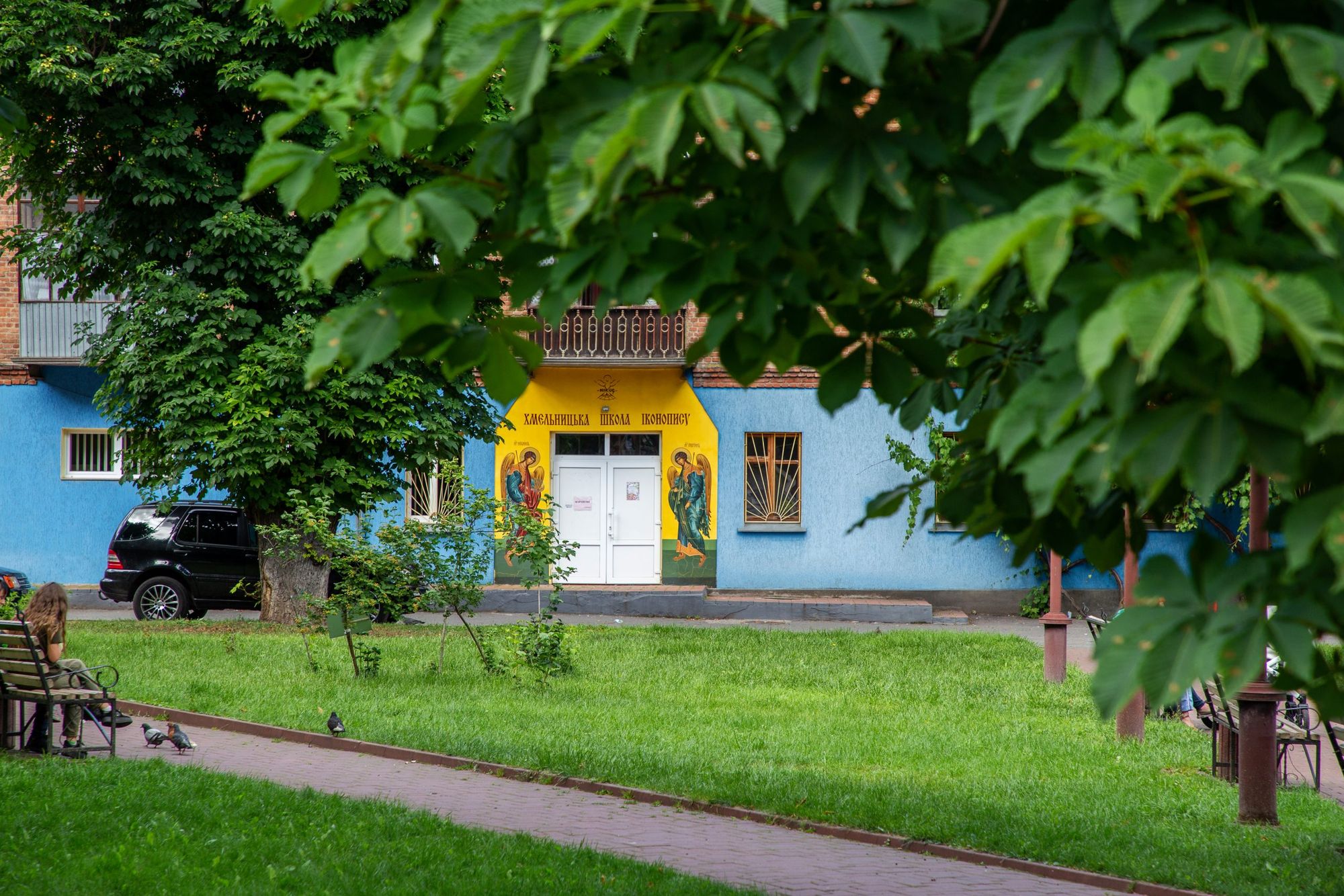 Exhibition hall of the school of icon painting «Nikosh»